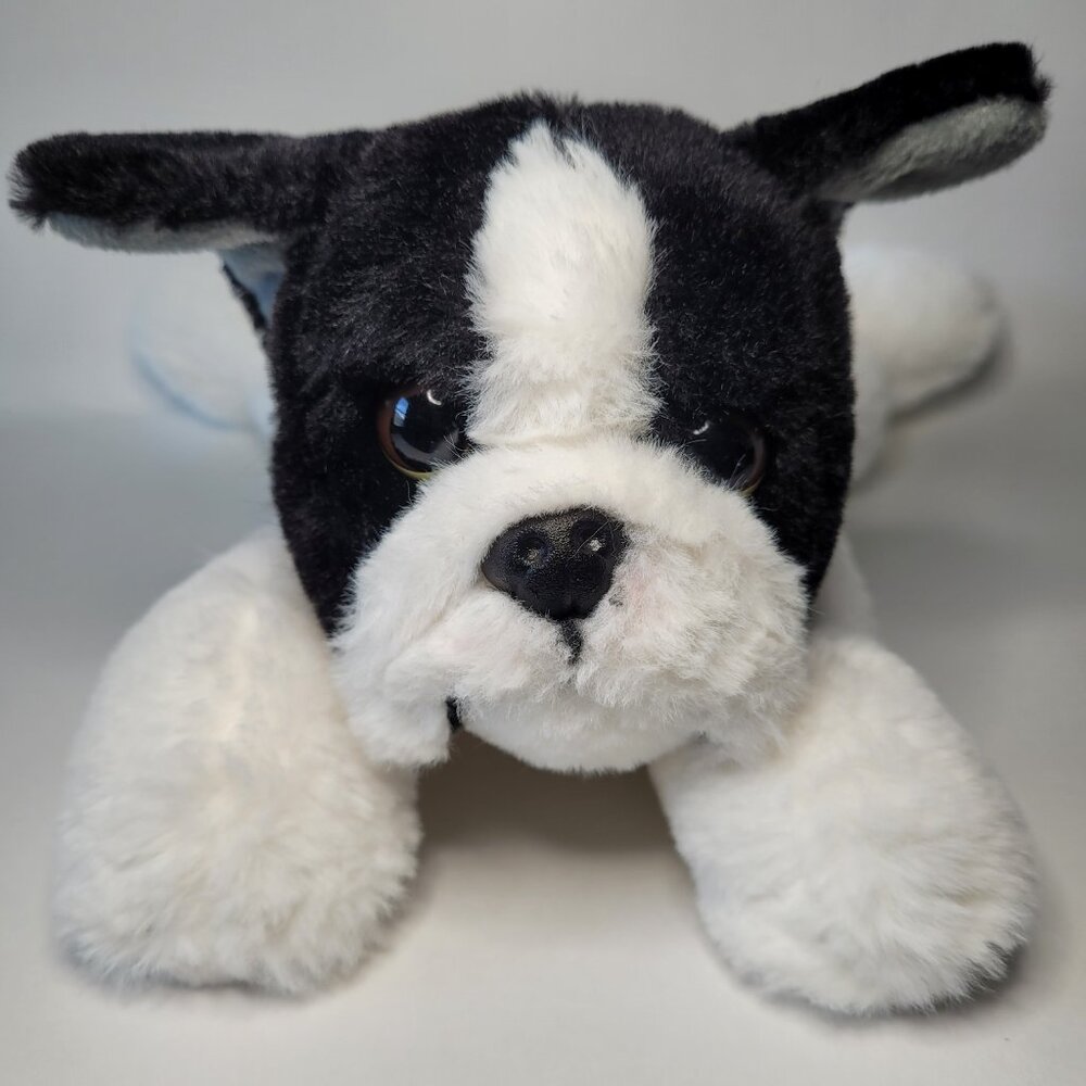 FAO Schwarz Husky Boston Terrier Plush Puppy Dog Kidcore Cozy Plushy - Picture 12 of 15